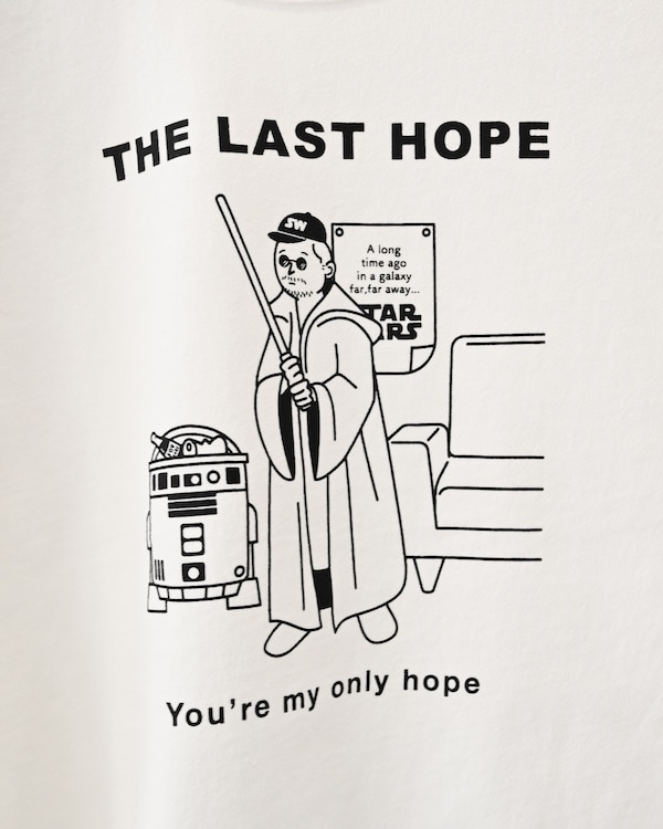 【26PS】LAST HOPE L/S Tシャツ / ホワイト