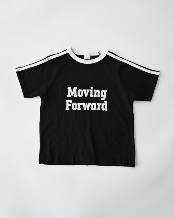 【ジーンズベー】MOVING LINE Tシャツ / ブラック