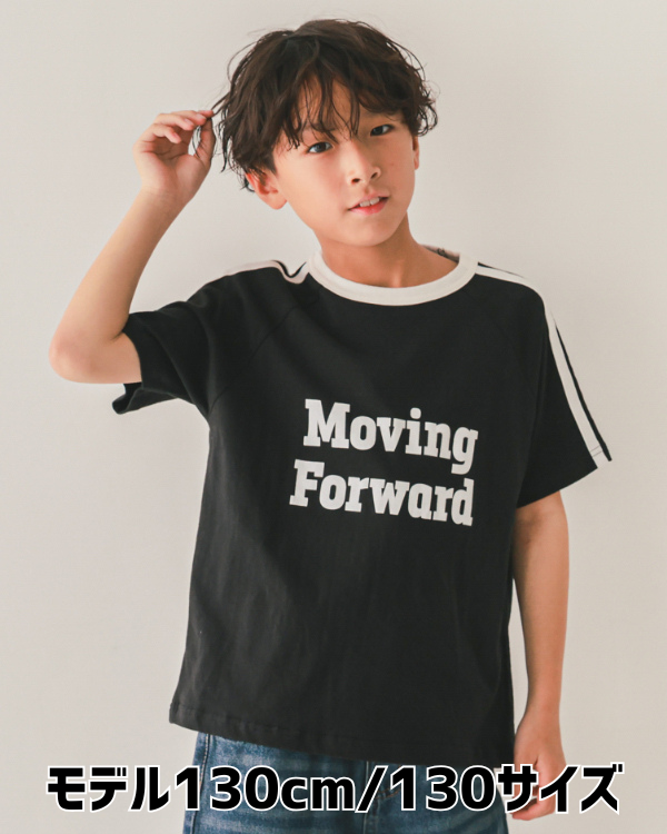 【ジーンズベー】MOVING LINE Tシャツ / ブラック