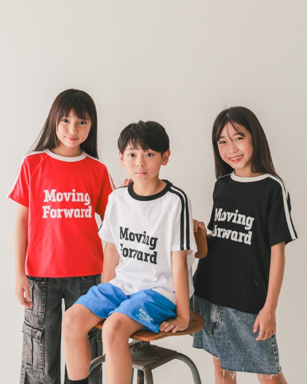 【ジーンズベー】MOVING LINE Tシャツ / ブラック