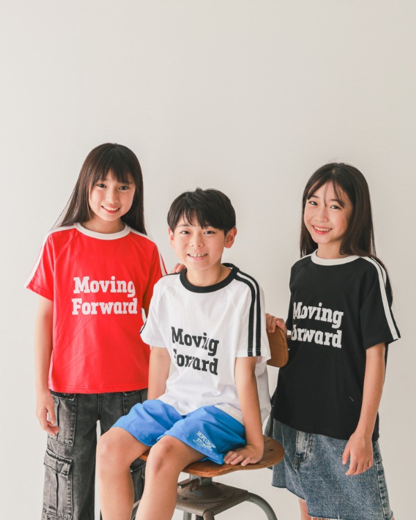 【ジーンズベー】MOVING LINE Tシャツ / ブラック