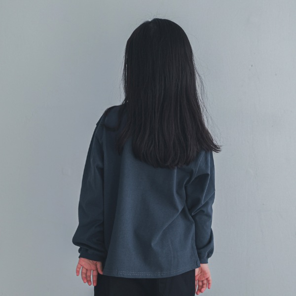 【25FW】Calorific ロングＴシャツ / チャコールグレー