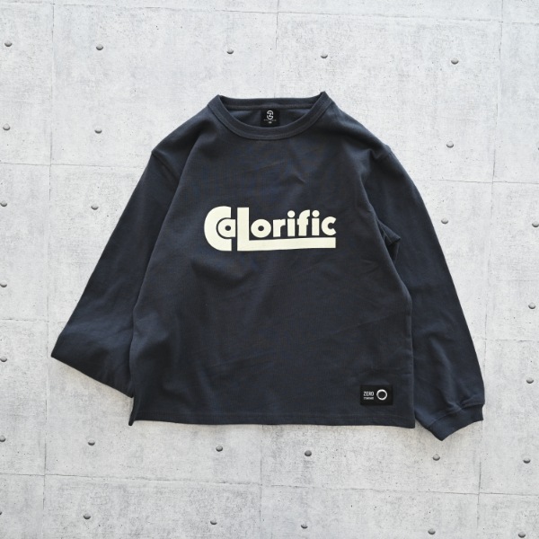 【25FW】Calorific ロングＴシャツ / チャコールグレー