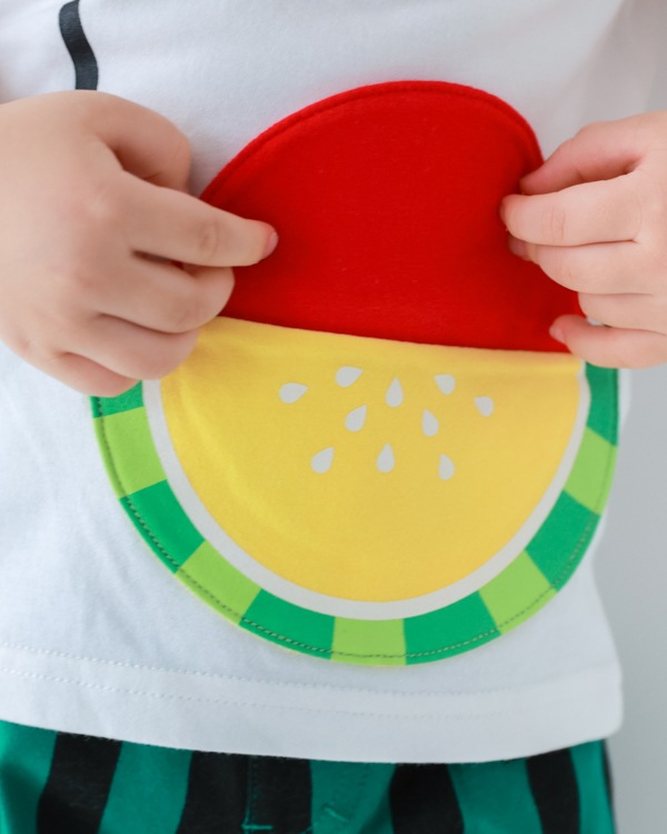 【26SS】すいかポシェット Tシャツ / オフホワイト