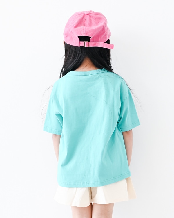 【ゼロスタンダード】MAKE TODAY PEACE Tシャツ / ブルー
