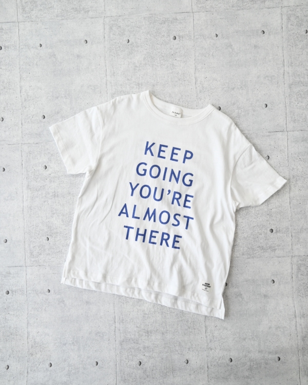 【ジーンズベー】KEEP GOING Tシャツ / オフホワイト