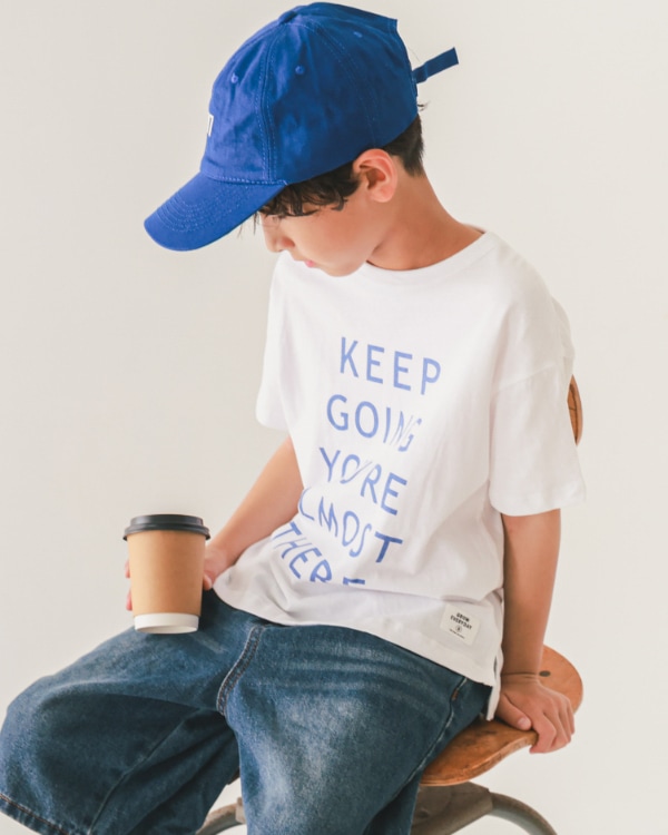 【ジーンズベー】KEEP GOING Tシャツ / オフホワイト