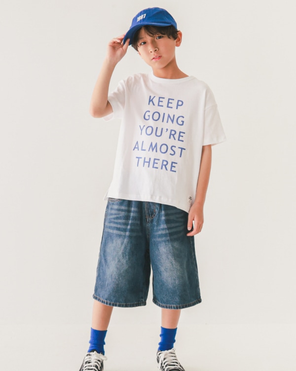 【ジーンズベー】KEEP GOING Tシャツ / オフホワイト