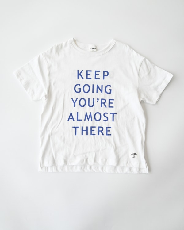 【ジーンズベー】KEEP GOING Tシャツ / オフホワイト