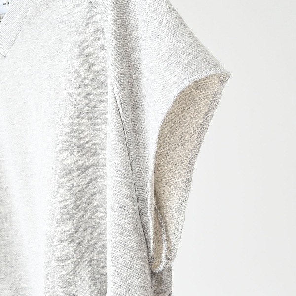 【25SS】デザインベスト / アッシュグレー