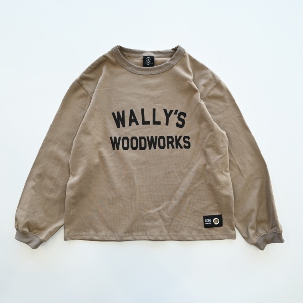 【25FW】WALLY ロングＴシャツ / ベージュ