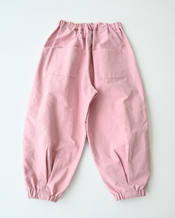 【エヌエイチティー】ロングサーカスパンツ / ピンク