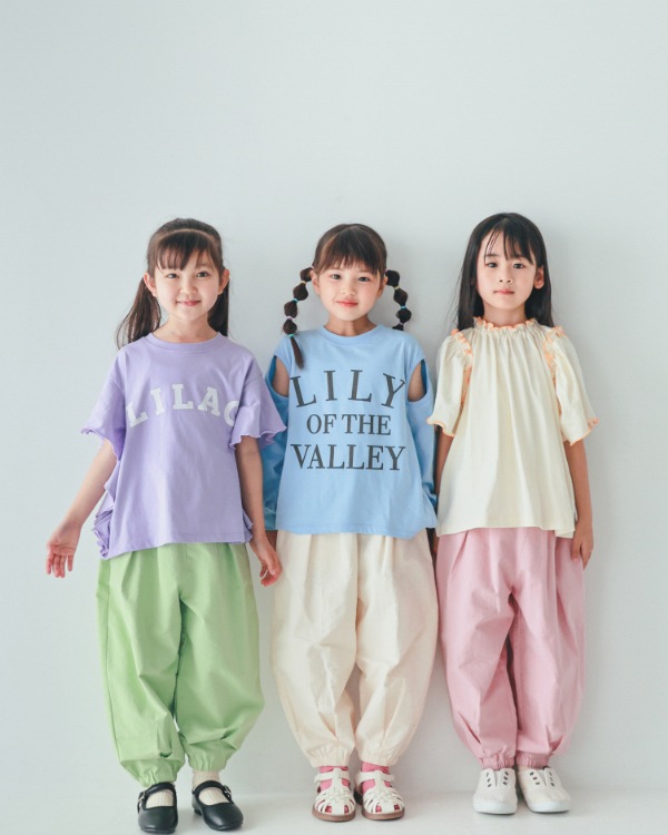 【エヌエイチティー】ロングサーカスパンツ / ピンク