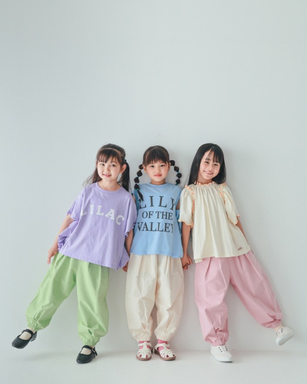 【エヌエイチティー】ロングサーカスパンツ / ピンク