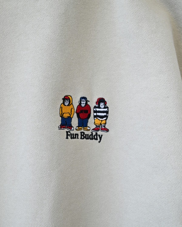 【ジーンズベー】Fun Buddy トレーナー / サンド