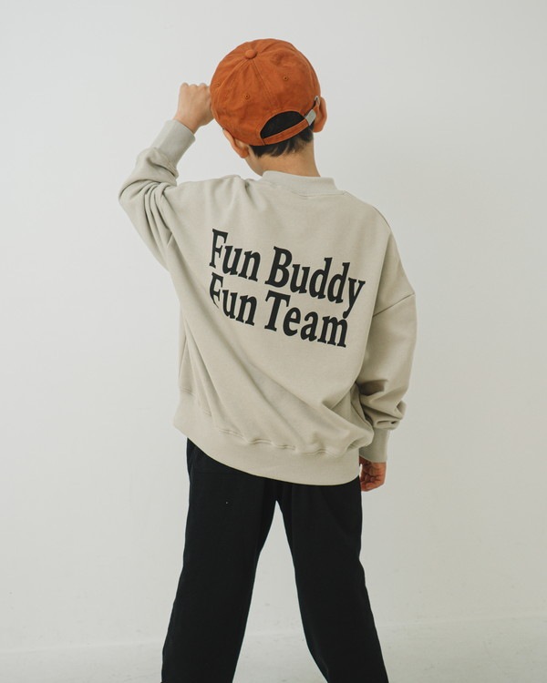 【ジーンズベー】Fun Buddy トレーナー / サンド