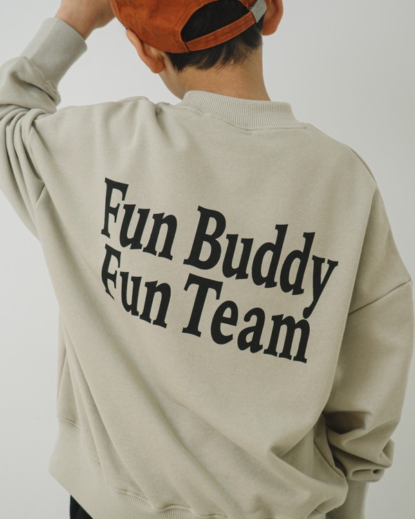 【ジーンズベー】Fun Buddy トレーナー / サンド