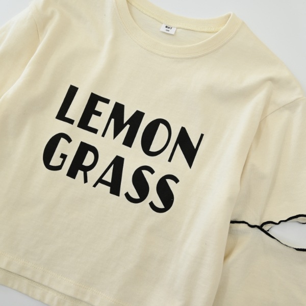 【25FW】LEMON GRASS ロングＴシャツ / アイボリー