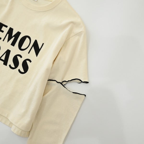 【25FW】LEMON GRASS ロングＴシャツ / アイボリー