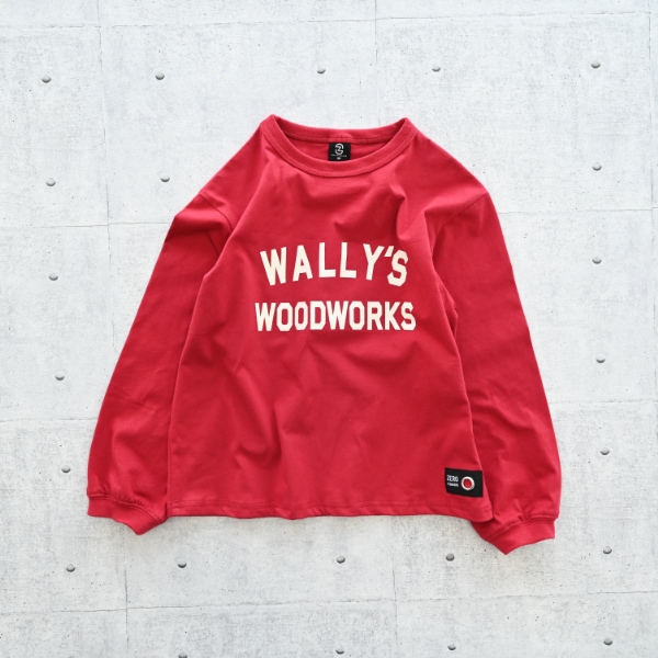 【25FW】WALLY ロングTシャツ / レッド