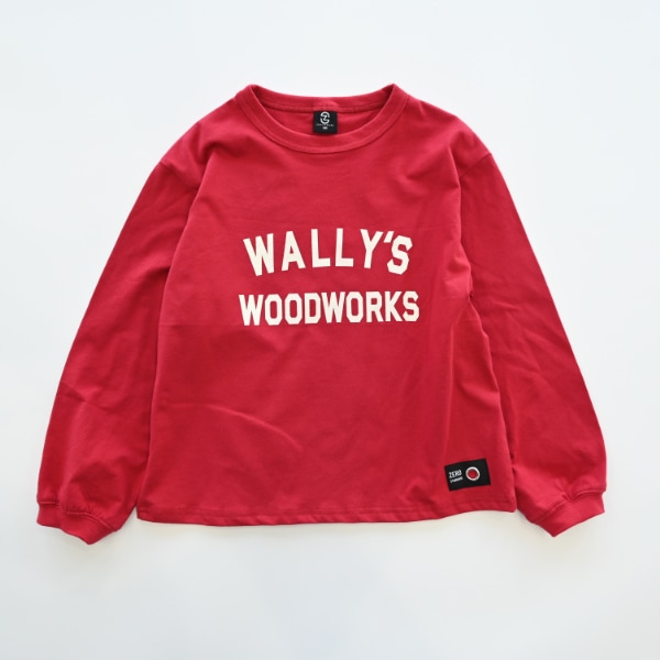【25FW】WALLY ロングTシャツ / レッド