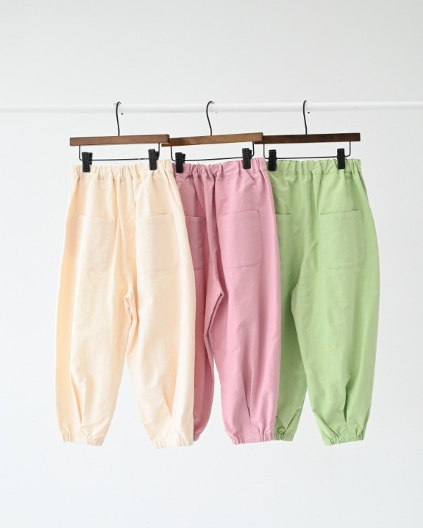 26PS先行販売/12月下旬頃発送予定】ロングサーカスパンツ / グリーン