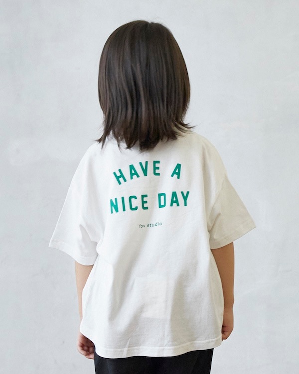 【フォブ】NICE DAY Tシャツ / ホワイト