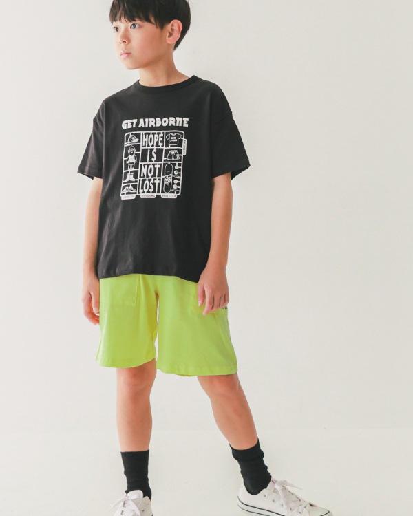 【ジーンズベー】EASY HALF PANTS / ライトグリーン