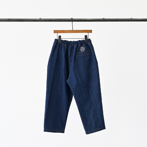 【25FW】デニム2タックイージーパンツ / ネイビー