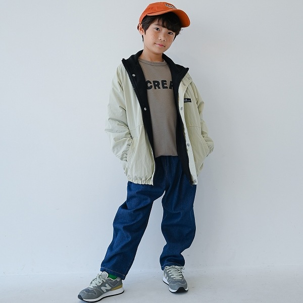 【25FW】デニム2タックイージーパンツ / ネイビー