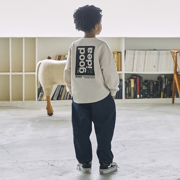 【25FW】デニム2タックイージーパンツ / ネイビー