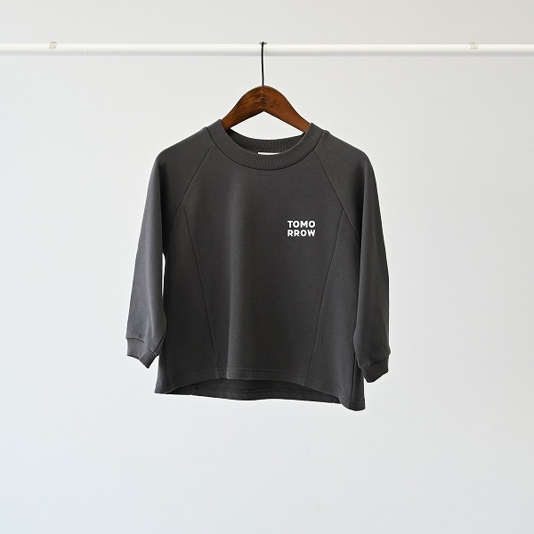 【25FW】フレアプルオーバー / チャコールグレー