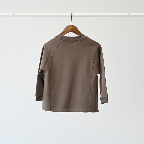 【25FW】フレアプルオーバー / チャコールグレー