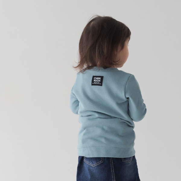 【25FW】スマイルポテト トレーナー / ブルー