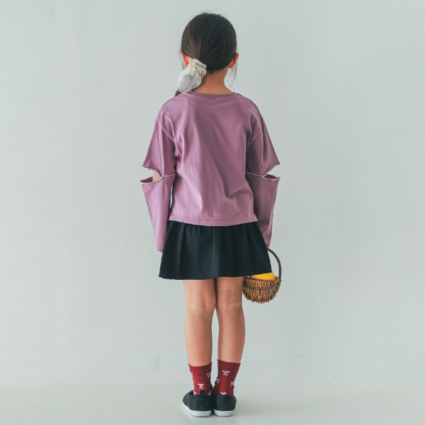 【25FW】LEMON GRASS ロングTシャツ / ラベンダー