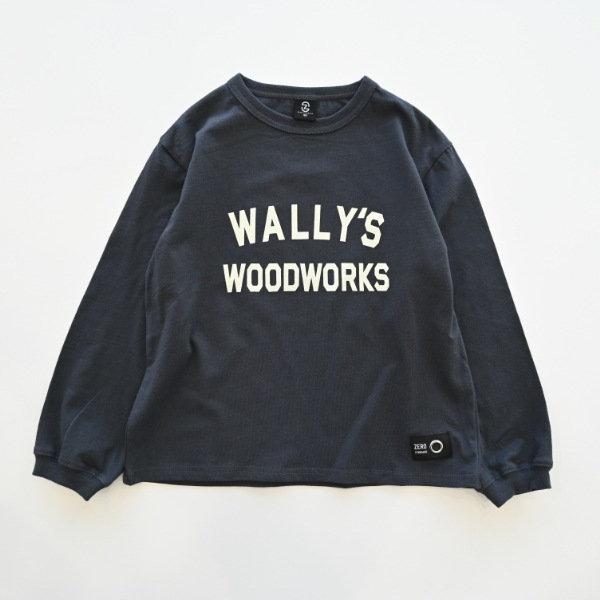【25FW】WALLY ロングTシャツ / チャコールグレー