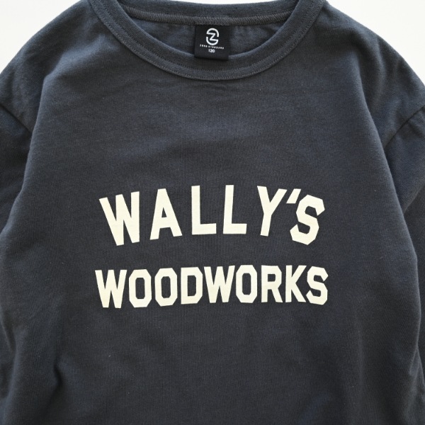【25FW】WALLY ロングTシャツ / チャコールグレー