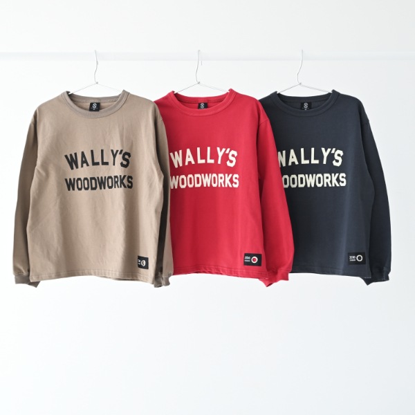 【25FW】WALLY ロングTシャツ / チャコールグレー