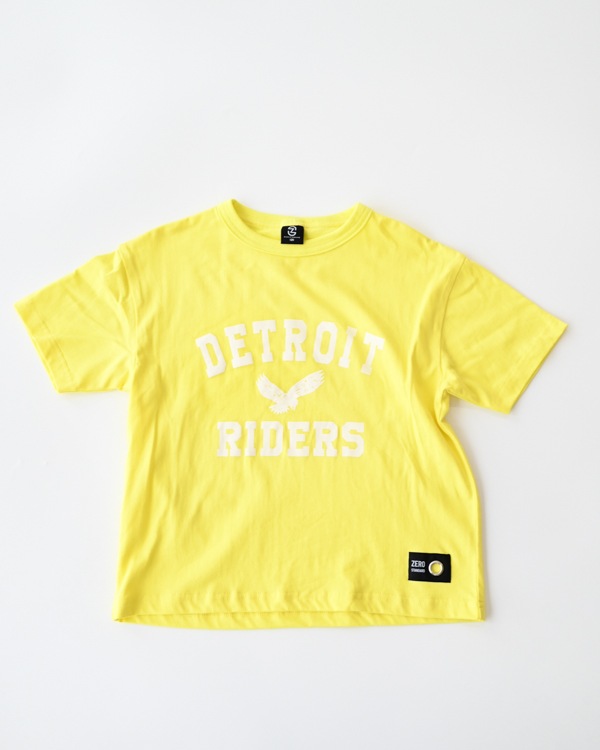 【ゼロスタンダード】DETROIT RIDERS Tシャツ / ライトグリーン