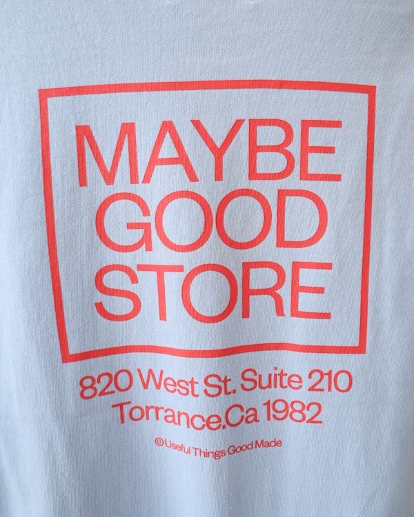 【ジェネレーター】Maybe Tシャツ / ホワイト