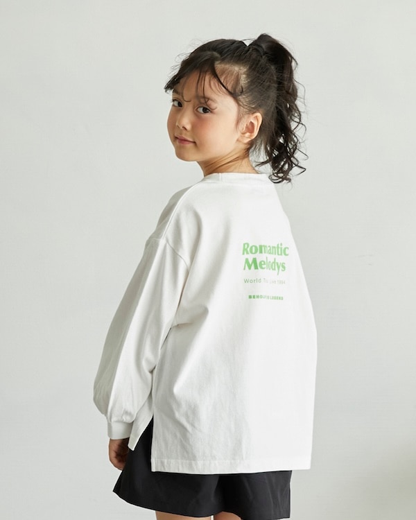 【アンディニー】Romantic L/S Tシャツ / ホワイト