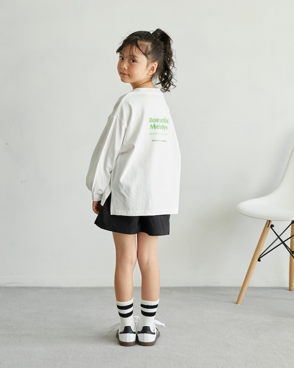 【アンディニー】Romantic L/S Tシャツ / ホワイト
