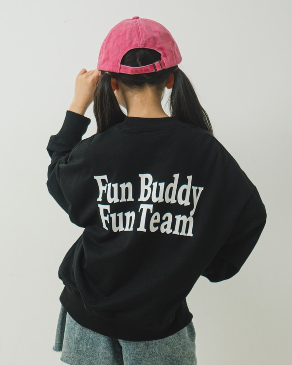 【ジーンズベー】Fun Buddy トレーナー / ブラック