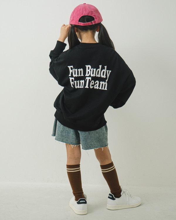 【ジーンズベー】Fun Buddy トレーナー / ブラック