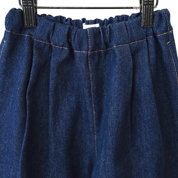 【25FW】デニム2タックイージーパンツ / ネイビー