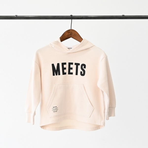 【25FW】MEETS パーカー / アイボリー