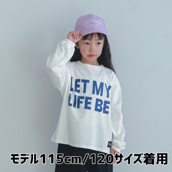 【25FW】LIFE BE ロングTシャツ / オフホワイト