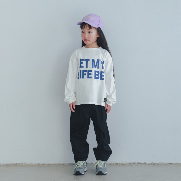 【25FW】LIFE BE ロングTシャツ / オフホワイト