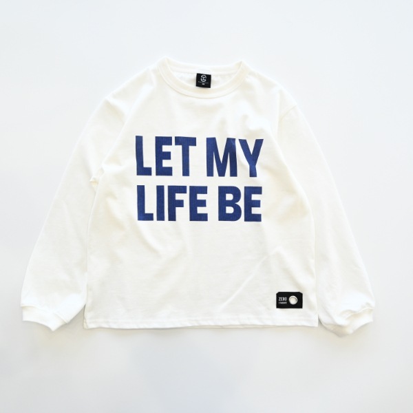 【25FW】LIFE BE ロングTシャツ / オフホワイト