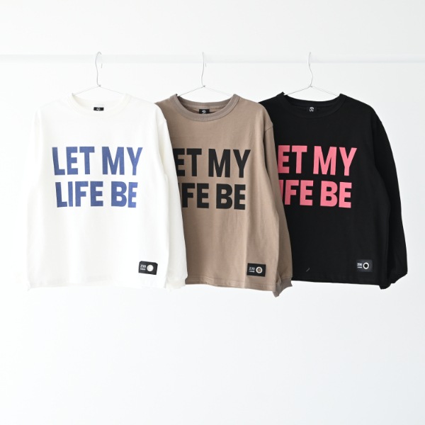 【25FW】LIFE BE ロングTシャツ / オフホワイト